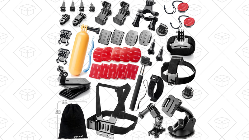 37-Item GoPro Accessory Kit, $10 with code HC3TTJYK
